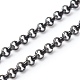 304 Stainless Steel Rolo Chain Necklaces NJEW-JN03568-02-4