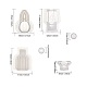 Moldes de silicona para frascos de perfume sunnyclue DIY-SC0008-99-2