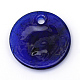 Main mauvais pendentifs Murano d'oeil LAMP-R134-25mm-01-2