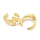 Messing Manschette Ohrringe&nbsp;EJEW-C104-136G-2