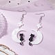 Orecchini pendenti acrilico&nbsp;EJEW-JE06333-02-1
