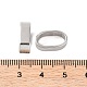 Некорневая нержавеющая сталь 304 с подвесками-слайдерами STAS-S133-01P-02-3