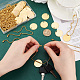 100шт 2 стиля латунные подвески DIY-PH0023-22-3