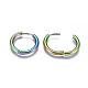 Ion Plating(IP) 304 Stainless Steel Huggie Hoop Earrings EJEW-G272-01-14mm-M-3