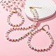 ABS Plastic Pearl & Acrylic Beaded Bracelets & Anklets & Necklaces SJEW-JS01238-2