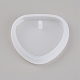 Moule en silicone pendentif coeur DIY-SZC0003-13-1