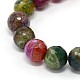 Natural Agate Beads Strands G-O016-12mm-03-2