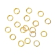 Золотые железные разрезные кольца X-NFDJRG6MM-2