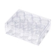 Conteneurs de stockage de perles en plastique&nbsp;LS-C002Y-1