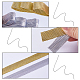 Gorgecraft 24 iarde 2 colori cordino / fascia elastica in nylon piatto EC-GF0001-35A-6