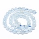 Natürliche Aquamarin Perlen Stränge G-F715-001B-2