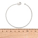 Creazione di braccialetti ad anello intrecciati in ottone&nbsp;FIND-P035-09P-3