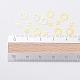 Accesorios de adorno paillette plástico / cuentas de lentejuelas PVC-E001-02-RC02-3