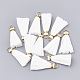 Decoraciones colgante borla de papel de algodón FIND-S273-01B-12G-2