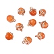 10 pz ciondolo con ciondolo in pietra preziosa cristallo di quarzo curativo pendenti in pietra naturale fibbia per gioielli collana orecchino creazione cra JX599C-1
