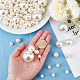 Perles d'imitation perles en plastique ABS KY-WH0001-028-6