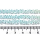 Прозрачные стеклянные бусины GLAA-H023-03N-5