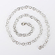 304 Stainless Steel Cable Chain Necklaces MAK-N016-04P-2