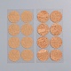 Etiquetas adhesivas de corcho de forma redonda X-DIY-WH0163-93D-2