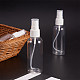 Ensembles de vaporisateurs de parfum en plastique transparent pour animaux de compagnie 80 ml MRMJ-BC0001-57-6