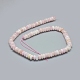 Natural Pink Morganite Beads Strands G-D0010-22C-2