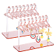 Acrylic Earring Display Stands AJEW-WH0304-73A-1