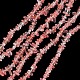Cherry Quartz Glass Beads Strands G-G0003-B01-2