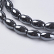 Non-Magnetic Synthetic Hematite Beads G-H1078-1-3
