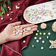 Fashewelry 400pcs 4 couleurs perles d'argile polymère faites à la main CLAY-FW0001-02-6