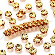 Латунные бусины разделители для поставки стразов RB-A014-L6mm-20G