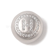 Подвески из латуни и кубического циркония KK-Z047-07P-H-RS