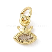 Латунь подвески циркония кубической KK-K368-50G