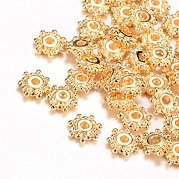 Brass Spacer Beads KK-R037-91KC