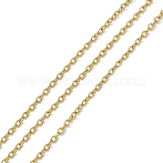 304 Stainless Steel Cable Chains CHS-R003-0.4mm-G