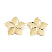 Серьги-гвоздики из нержавеющей стали 304 EJEW-P245-11G