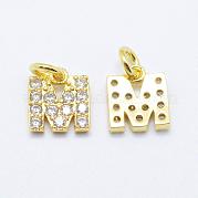 Латунь микро проложит класс Aaa кубического циркония подвески ZIRC-P067-11G-M-NR