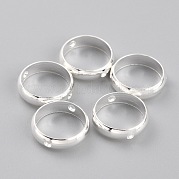 Латунные бусины в оправе KK-O133-014D-S