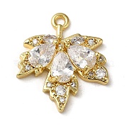 Латунные микро проложить кубического циркония подвески KK-F865-06G-01