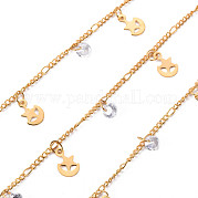Handmade Brass Curb Chains CHC-S012-038