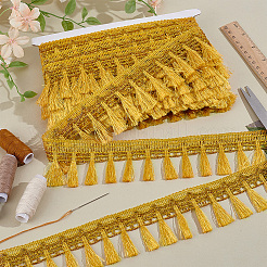 Rubans de dentelle à pampilles en polyester de 14 mètre&nbsp;OCOR-PH0004-32