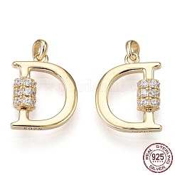 925 Sterling Silber Micro pave Zirkonia Charme&nbsp;STER-T004-12G