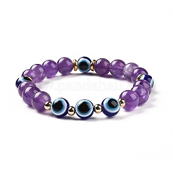 5 Stück Stretch-Armband-Set aus natürlichem Lapislazuli&nbsp;BJEW-JB08936