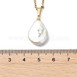 Keshi-Anhänger aus natürlicher Barockperle&nbsp;NJEW-JN06161