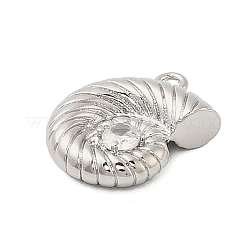 Colgante micropavé cubic zirconia de latón&nbsp;KK-I380-05P