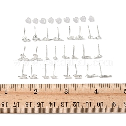 2 paire de boucles d'oreilles à tige en alliage pour femmes&nbsp;EJEW-FS0001-27K