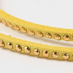 Rivet faux de cordon en daim&nbsp;LW-M002-11
