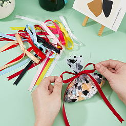 54 Stück 9 Farben Polyester Bowknot Ornament Zubehör&nbsp;DIY-FH0008-60