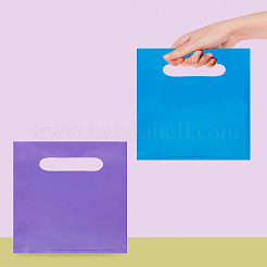 20 Stück 2 Farben ldpe Kunststoff-Verpackungsbeutel mit Lochgriff&nbsp;ABAG-LP0001-57