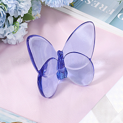 Decoraciones de exhibición de mariposas de vidrio&nbsp;AJEW-WH20019-14E