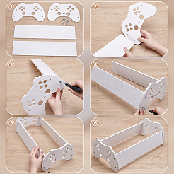 1 Beutel Spielbox-Präsentationsständer aus Kiefernholz&nbsp;ODIS-UN0001-33